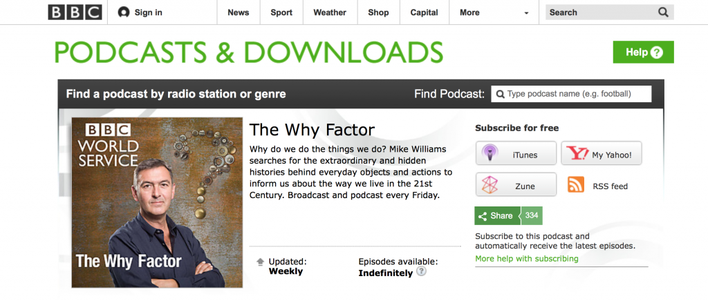 BBC The Why Factor
